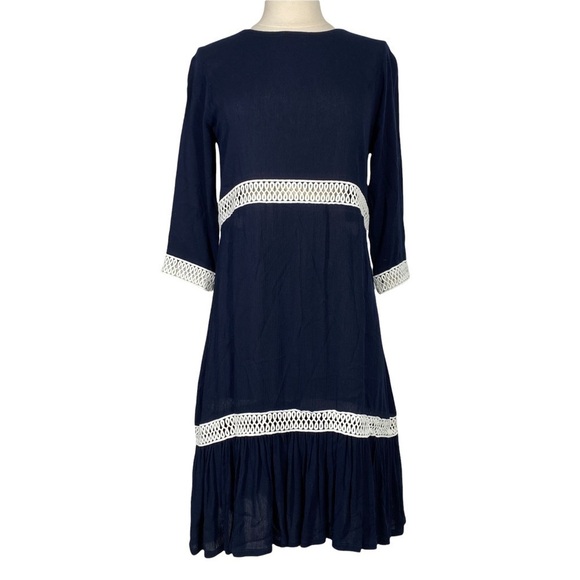 WALKER & WADE Navy Blue Dress XXS - Picture 1 of 6